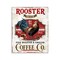 Stupell Industries Rooster Brand Coffee Co Wall Plaque Art Design by Creatif Belle